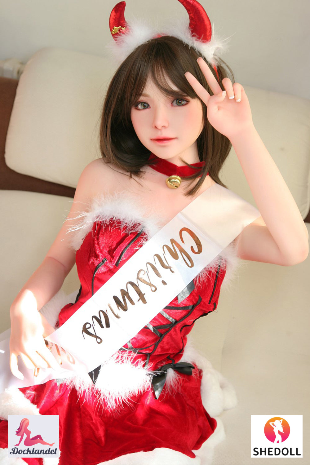 Boneca sexual Jenny (SHEDOLL Copo D de 148cm #SH026 TPE+Silicone)