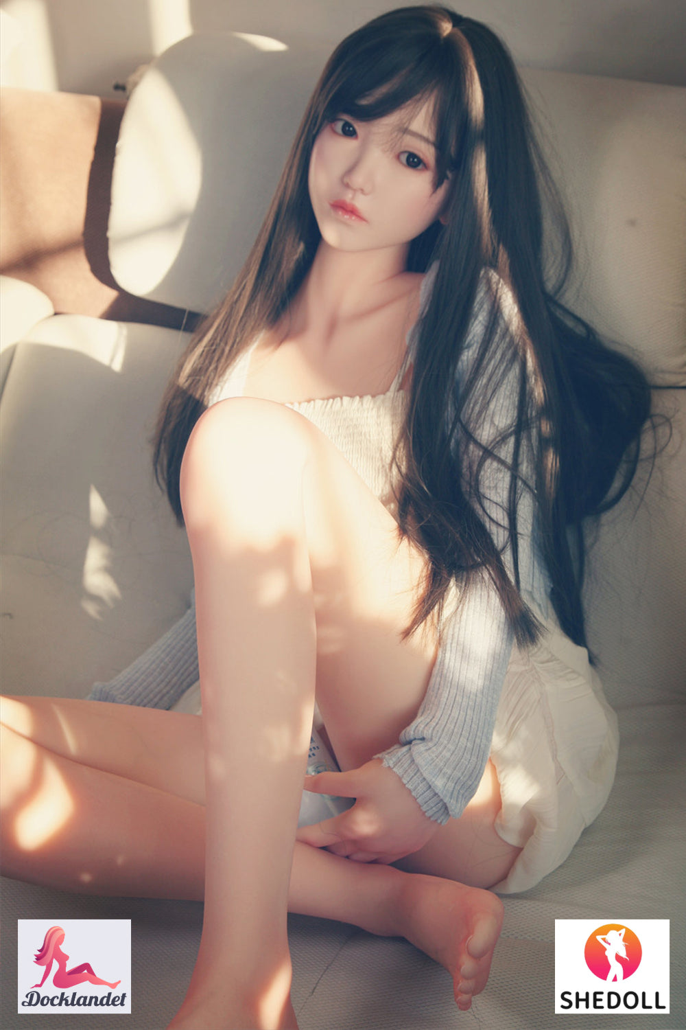 Cal muñeca sexual (SHEDOLL Copa C de 158 cm #SH015 TPE+silicona)
