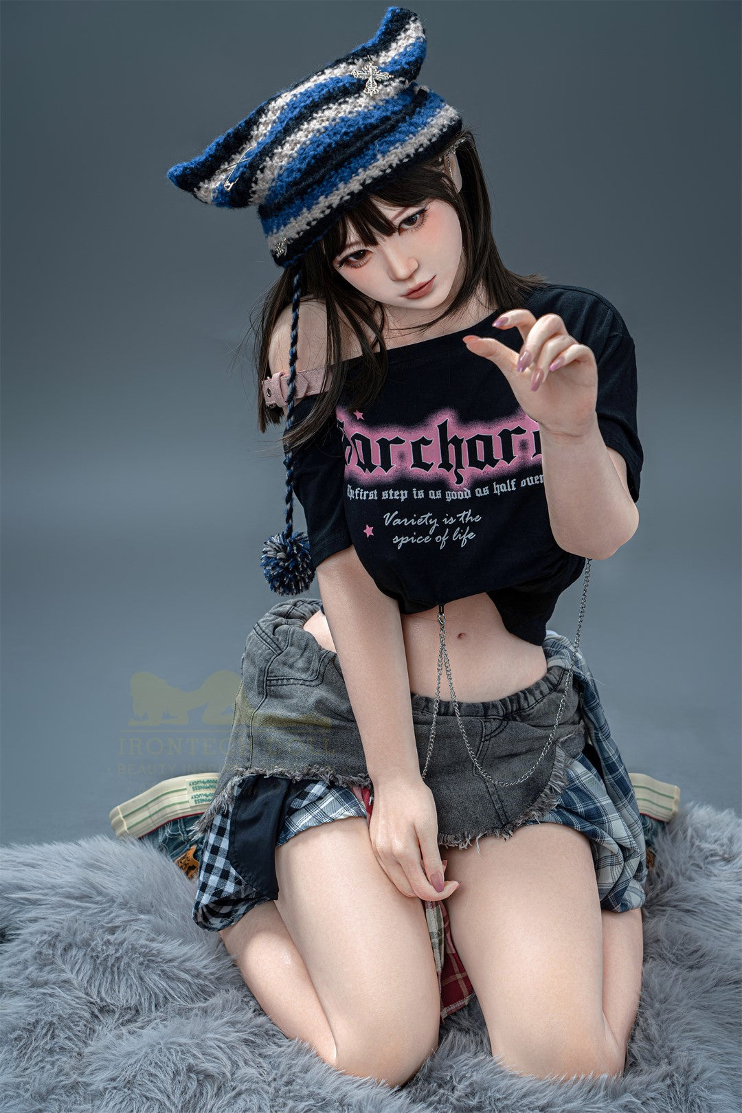 Boneca Sexual Nia (Irontech Doll Copo E 158cm T3-2 Silicone)