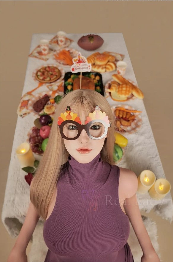 Boneca sexual Heidi (Real Lady Copo C 170cm S46 Silicone)