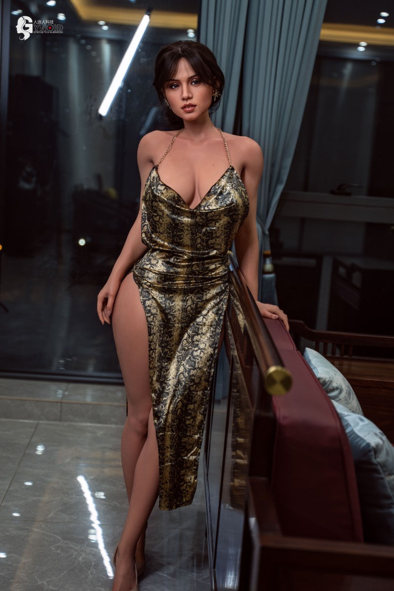 Gina Modelo 21 Deluxe muñeca sexual (Gynoid Doll 164 cm Copa F de silicona)