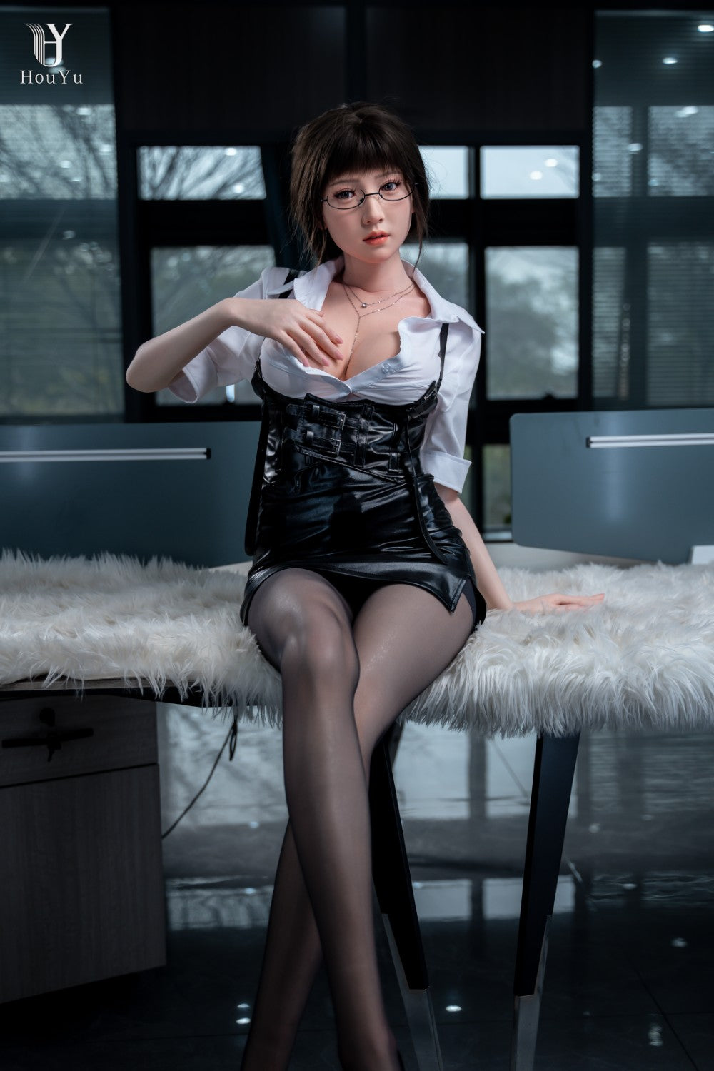 Boneca sexual Elle (boneca HouYu 158 cm D-Cup Silicone)