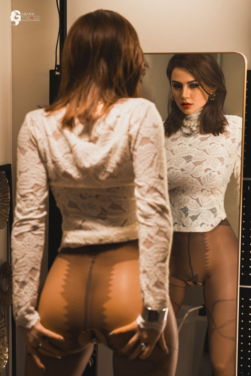 Gina Modelo 21 Deluxe muñeca sexual (Gynoid Doll 164 cm Copa F de silicona)