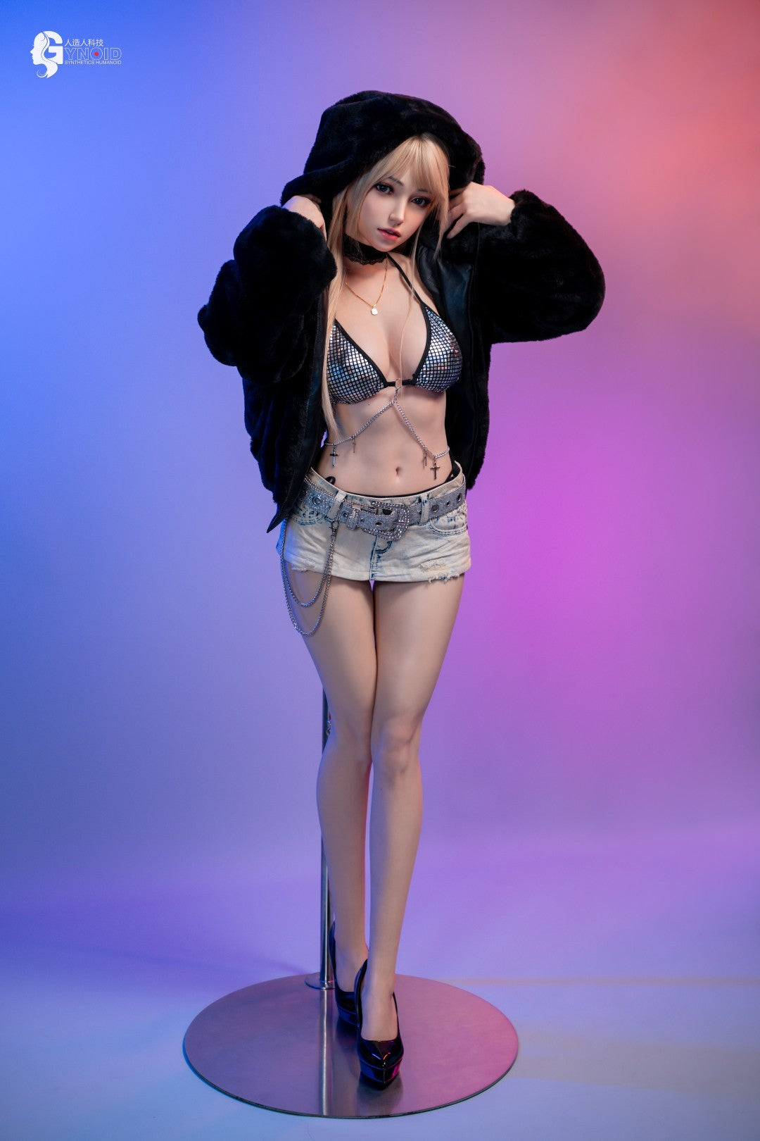 Elina Model 24 Sexdocka (Gynoid Doll 156cm D-Kupa Silikon)