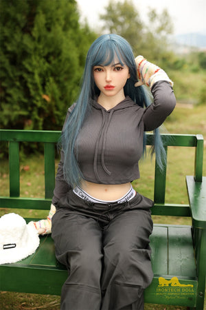 Boneca sexual Joline (Irontech Doll 159cm G-Cup S41 TPE+Silicone)