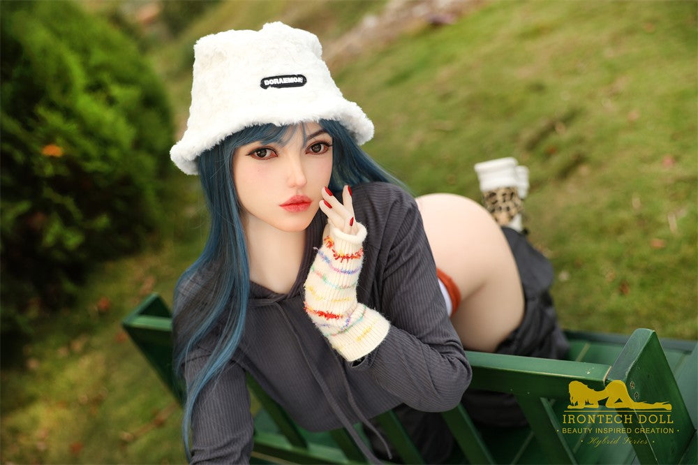 joline muñeca sexual (Irontech Doll 159cm Copa G S41 TPE+Silicona)