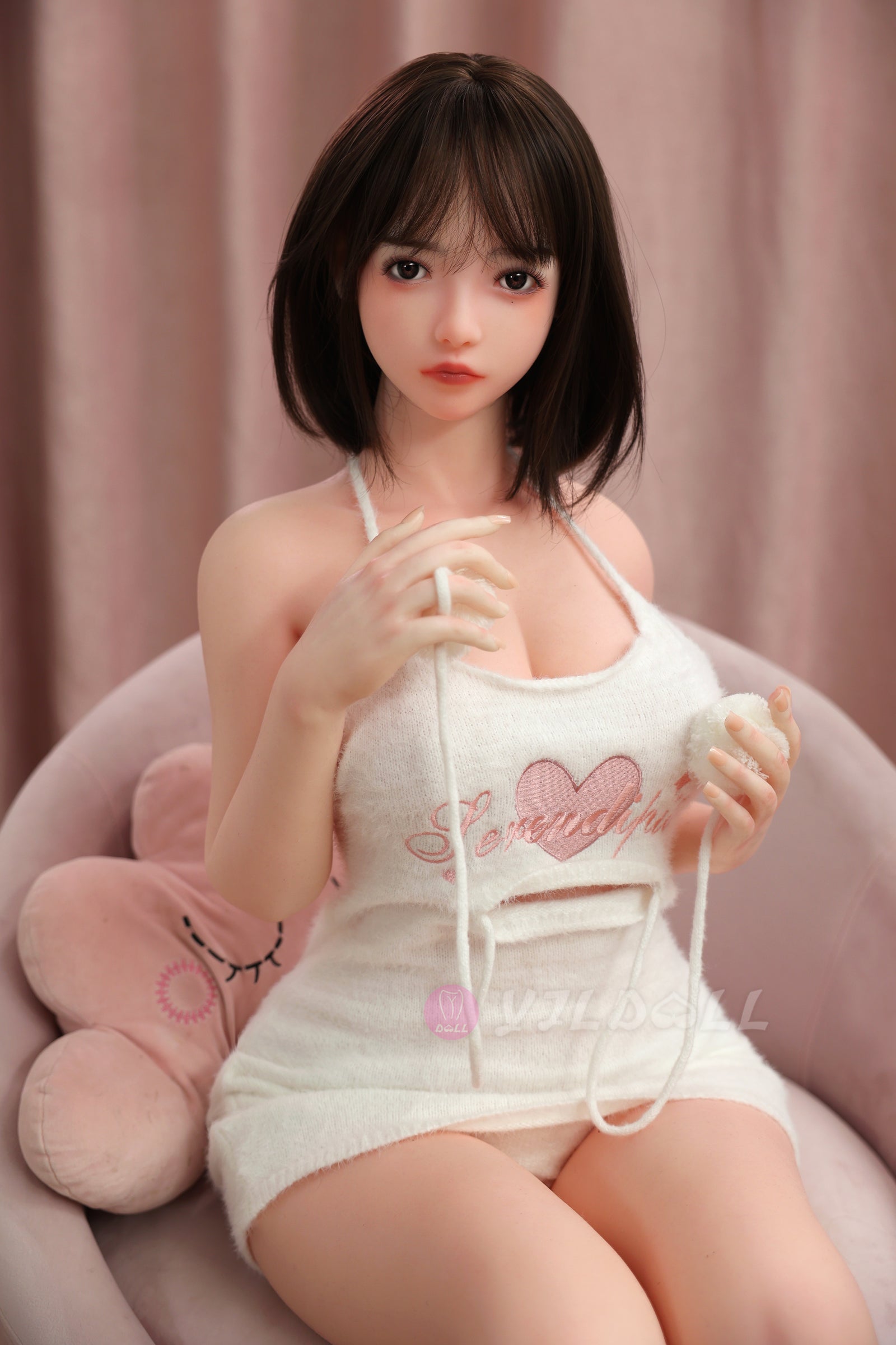 Boneca sexual Guo Ling (YJL Doll Copo C de 155cm #861 TPE+Silicone)
