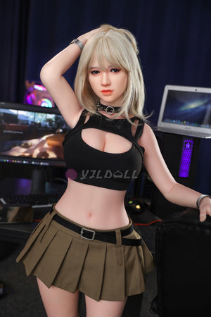 Boneca sexual ma li (YJL Doll 155cm c-cup #844 TPE+silicone)