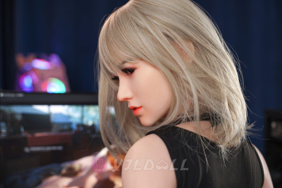 Boneca sexual Ma Li (YJL Doll Copo C de 155cm #844 TPE+Silicone)