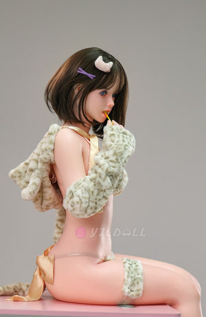 Lin Cand muñeca sexual (YJL Doll 155 cm C-CUP #870 TPE+Silicona)