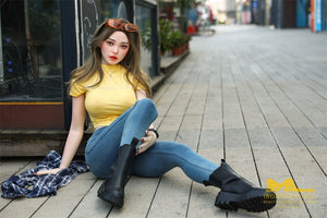 Boneca sexual de Eileen (Irontech Doll 159cm G-Cup S40 TPE+Silicone)