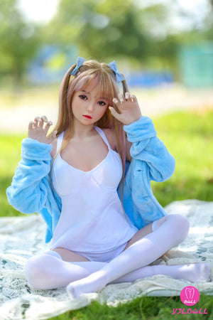 Amani muñeca sexual (YJL Doll 148 cm C-CUP #430 TPE+Silicona)