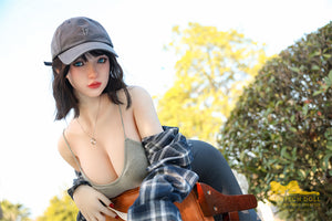 Boneca sexual de Yeona (Irontech Doll 159cm G-Cup S37 TPE+Silicone)