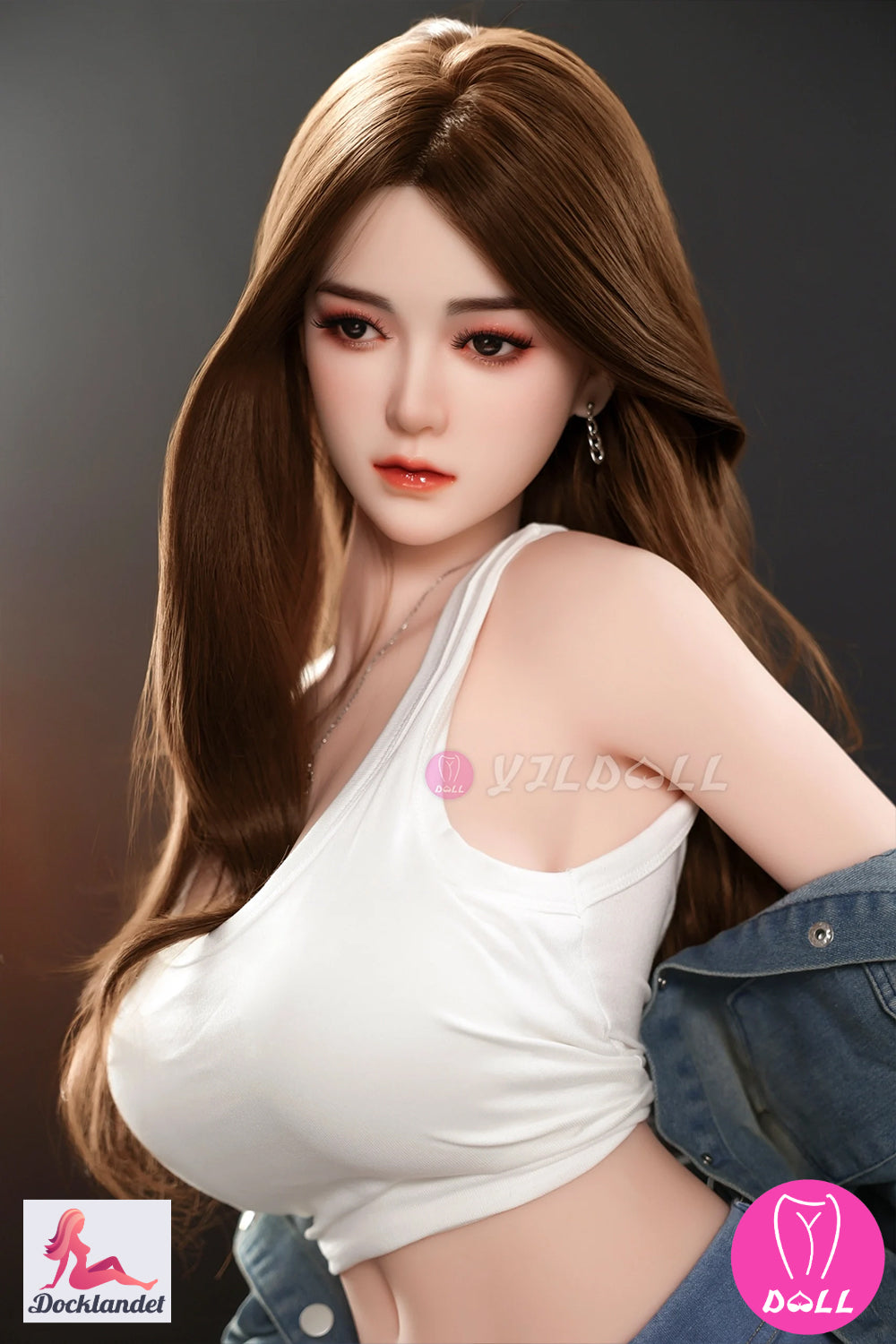 Jiang Yan muñeca sexual (YJL Doll 163 cm Copa F #804 TPE + Silicona)