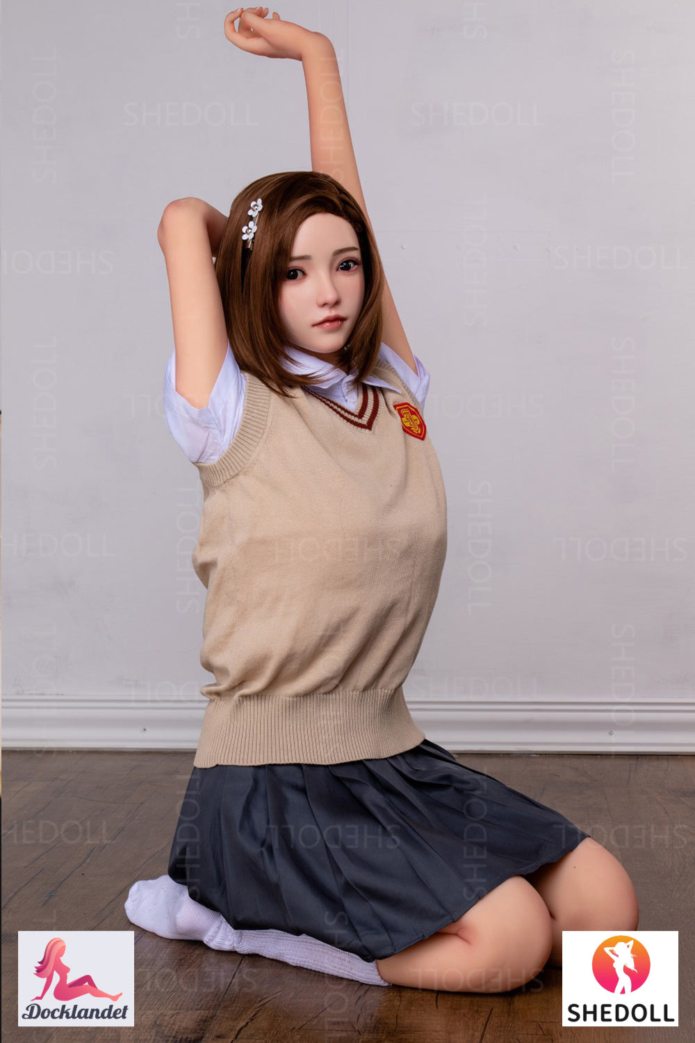 Rosa muñeca sexual (SHEDOLL Copa C de 158 cm #SH022 TPE+silicona)