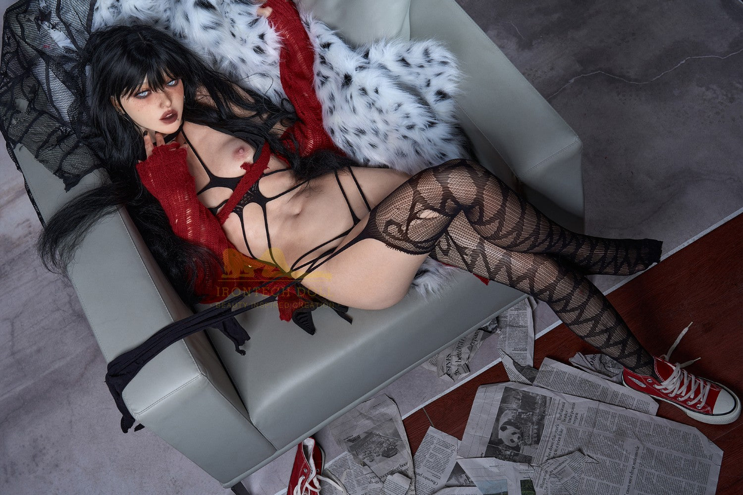 Boneca Sexual Vanessa (Irontech Doll 161cm Copo B B2 Silicone)