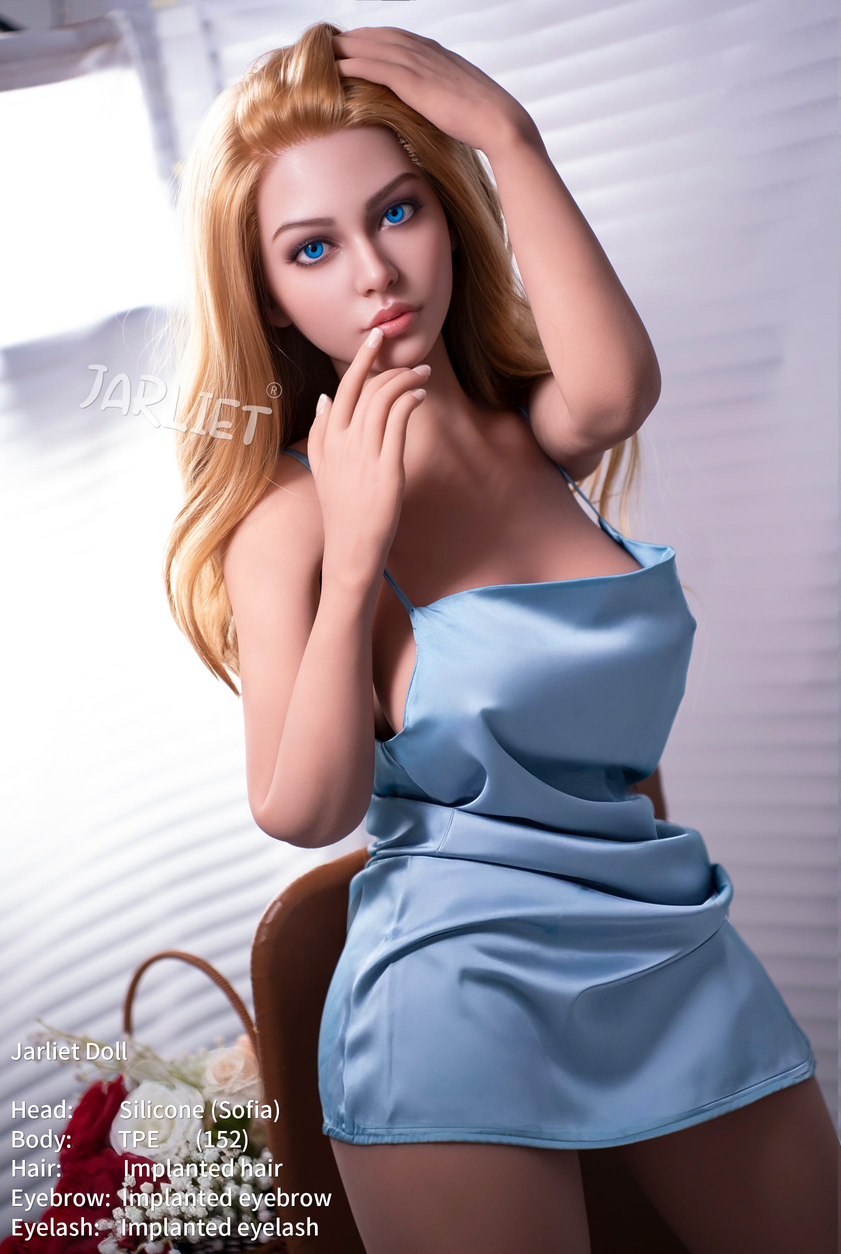 Sofia muñeca sexual (Jarliet 152cm D-Kupa TPE+Silicona)