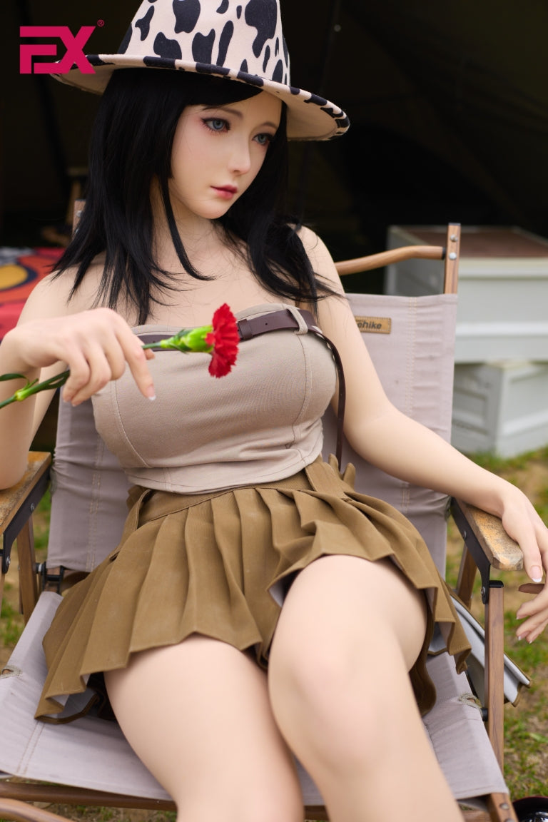 krista muñeca sexual (EXDoll 165cm D-Cup #Ukiyo-E Silicona)