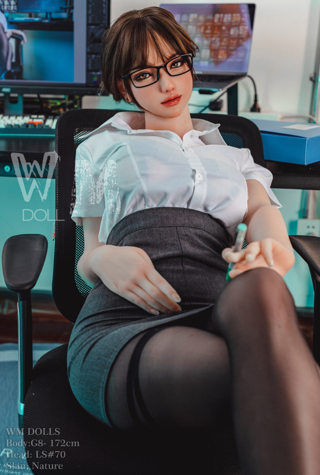 Boneca sexual Harlow (WM-Doll Copa F de 172 cm #LS70 TPE)