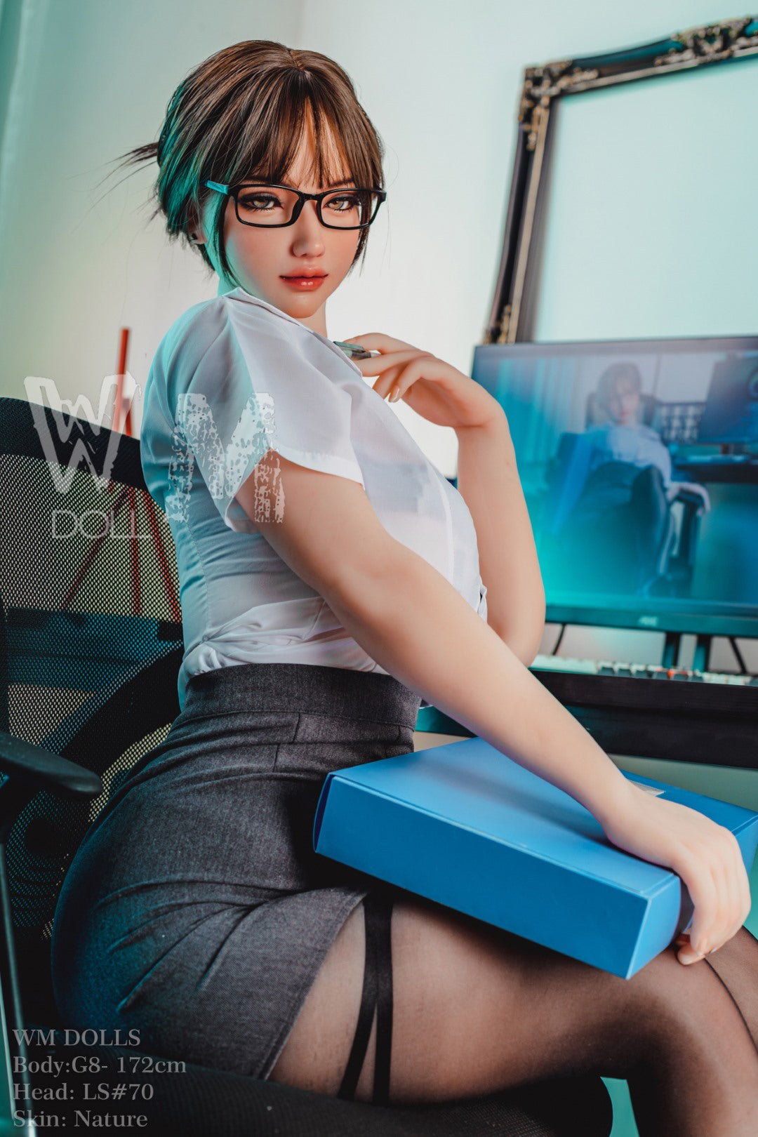 Boneca sexual Harlow (WM-Doll Copa F de 172 cm #LS70 TPE)