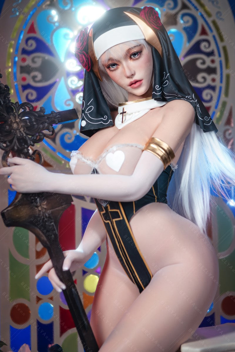 ninfea muñeca sexual (Bezlya Doll Copa E de 155 cm (silicona 2,2 CF)