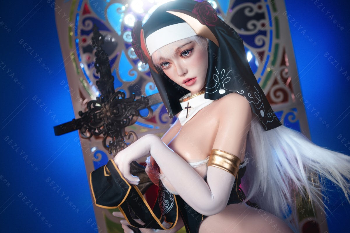 ninfea muñeca sexual (Bezlya Doll Copa E de 155 cm (silicona 2,2 CF)