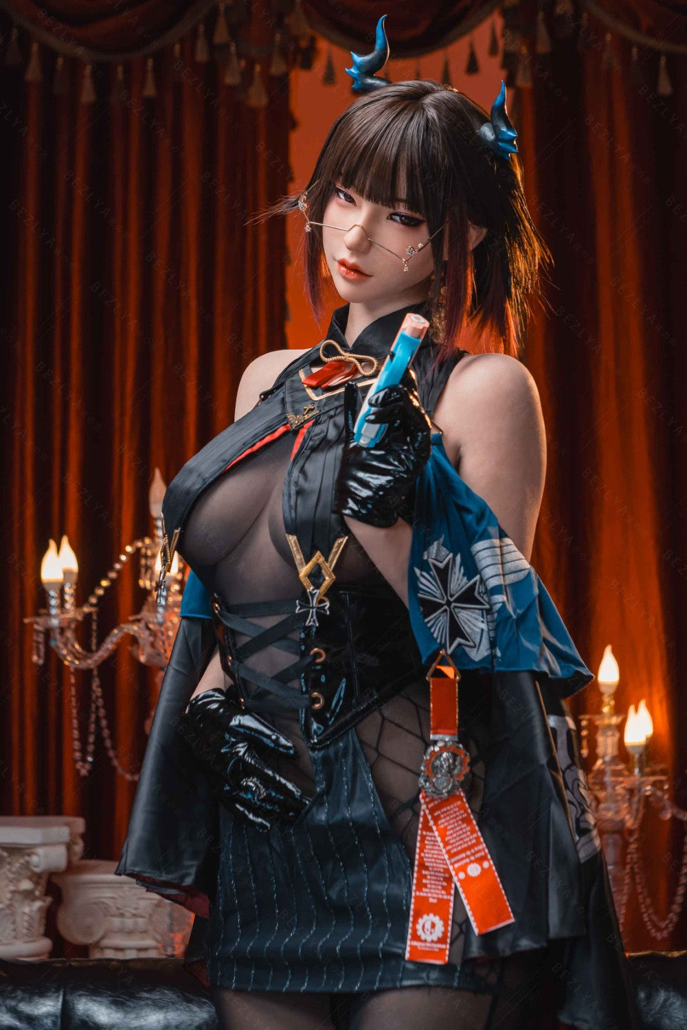 Aglaia muñeca sexual (Bezlya Doll 162cm Copa C 2.2U Silicona)