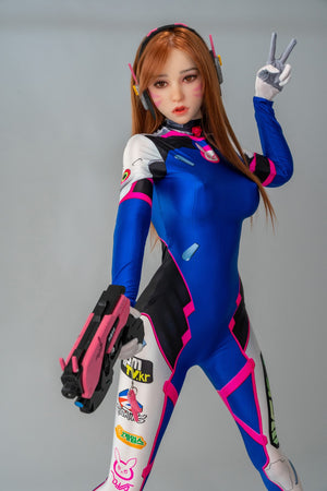 Jian x D.Va (Doll Forever Silicone e xícara de 160 cm)