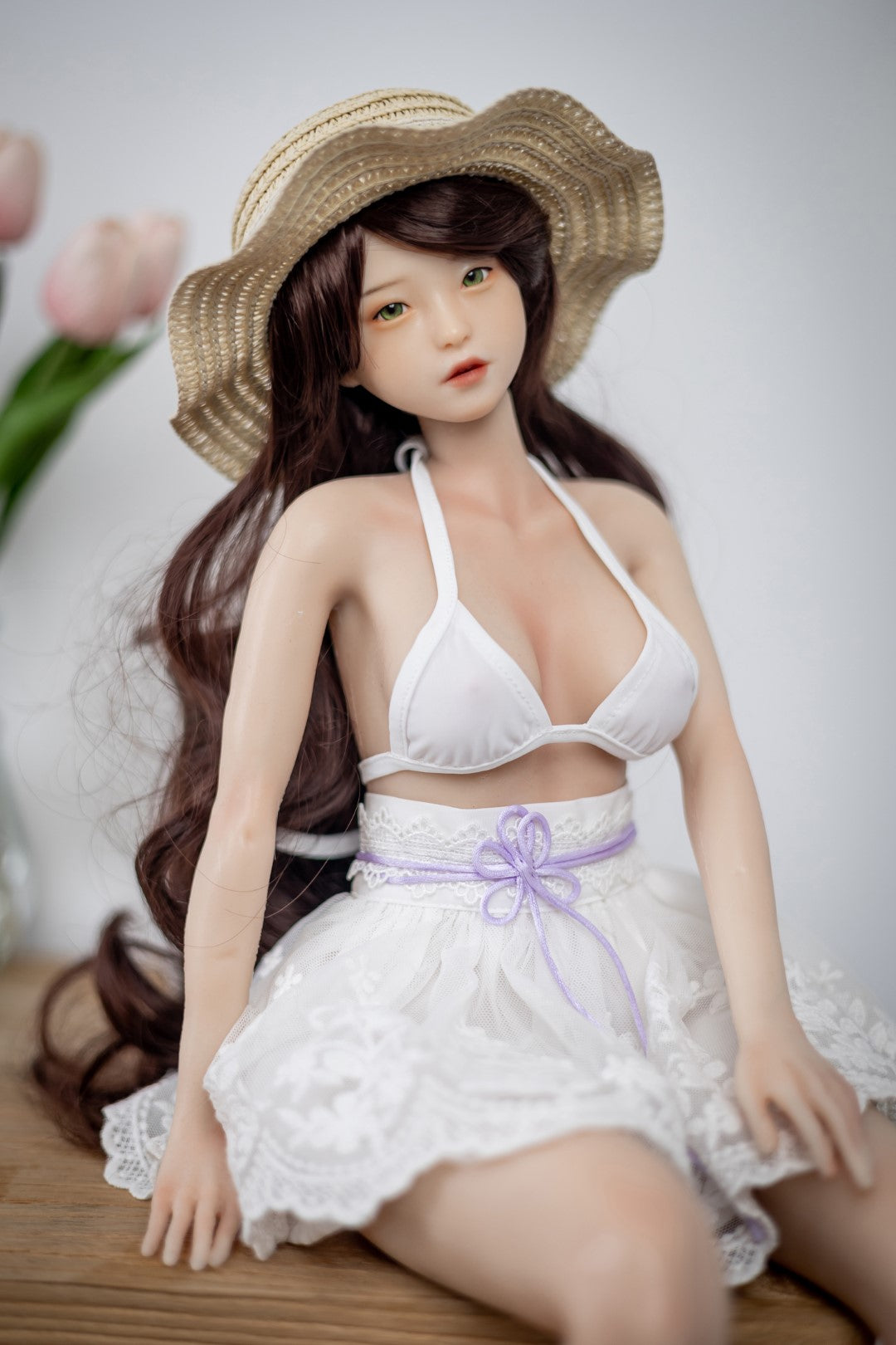 Anya (Doll Forever Silicone com copo D de 60 cm)
