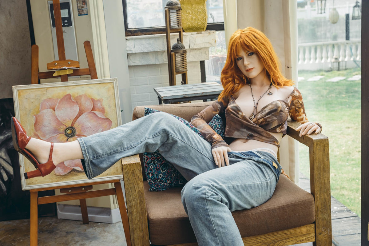 Branquia muñeca sexual (Starpery 172 cm copa F TPE+silicona)