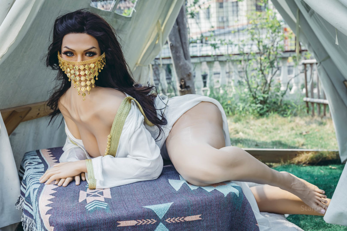 amira muñeca sexual (Starpery Copa G de 165 cm (TPE+Silicona)