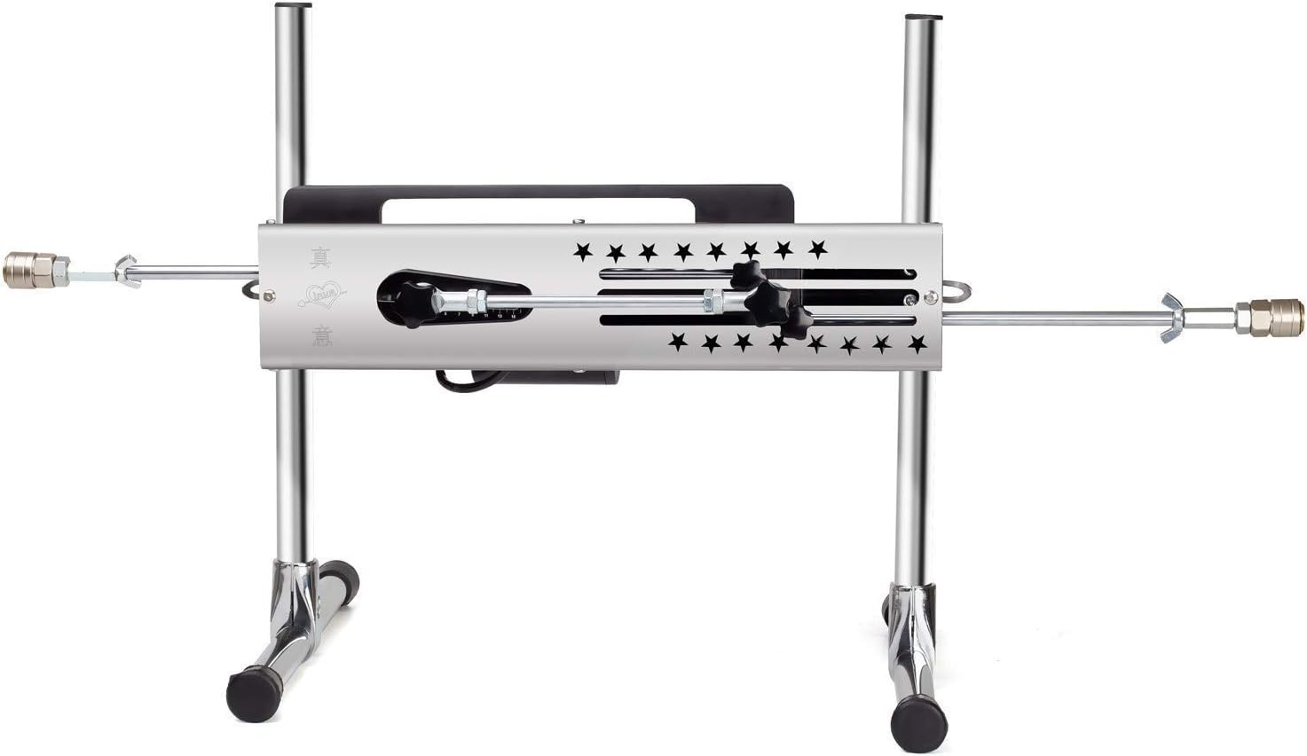 Máquina de sexo profissional com velocidade ajustável e controle duplo - motor 120W