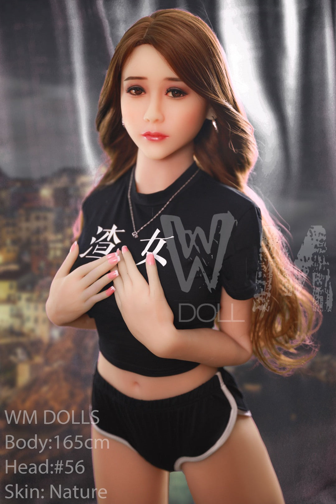 jing muñeca sexual (WM-Doll 165 cm Copa D #56 TPE)