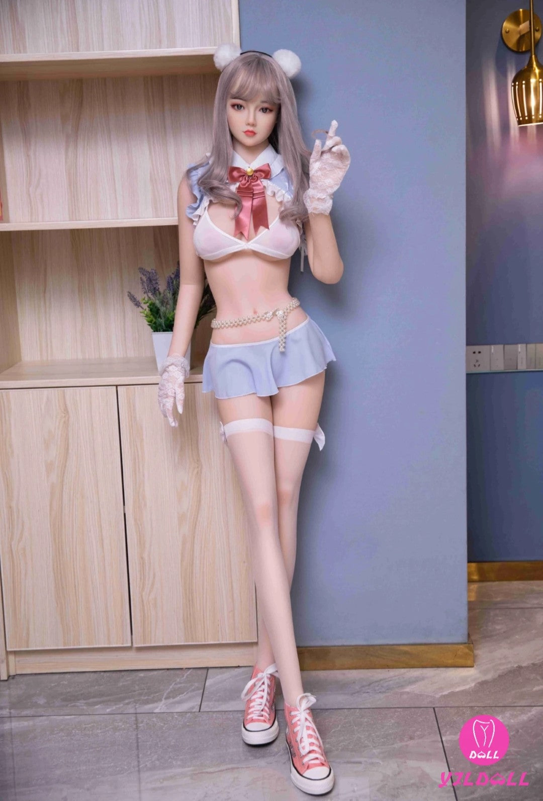 Real muñeca sexual (YJL Doll 148 cm D-CUP #288 TPE+Silicona)