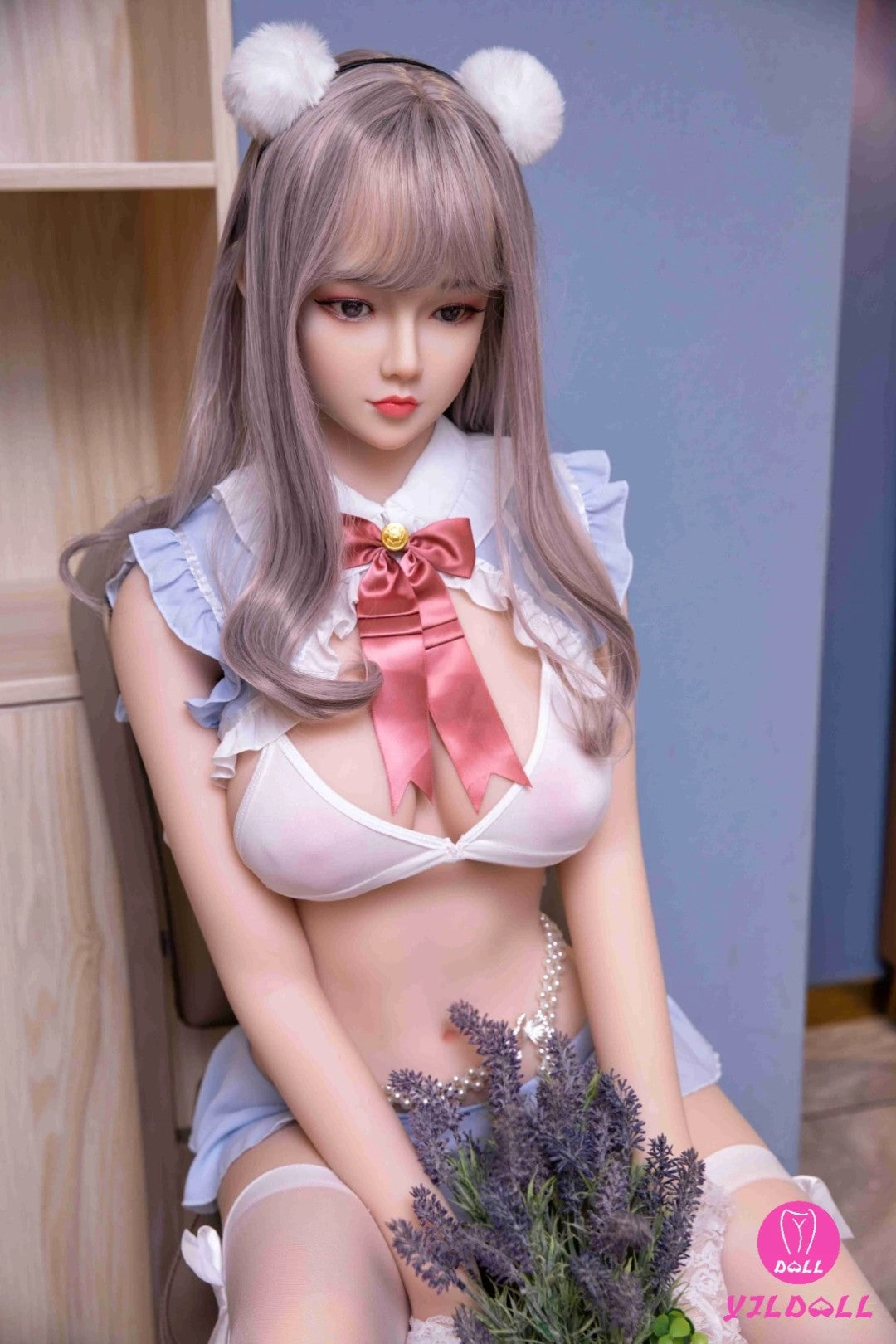 Real muñeca sexual (YJL Doll Copa D de 148 cm #288 TPE+silicona)