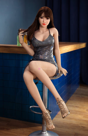 Boneca sexual lin (YJL Doll 163cm F-CUP #803 TPE+Silicone)