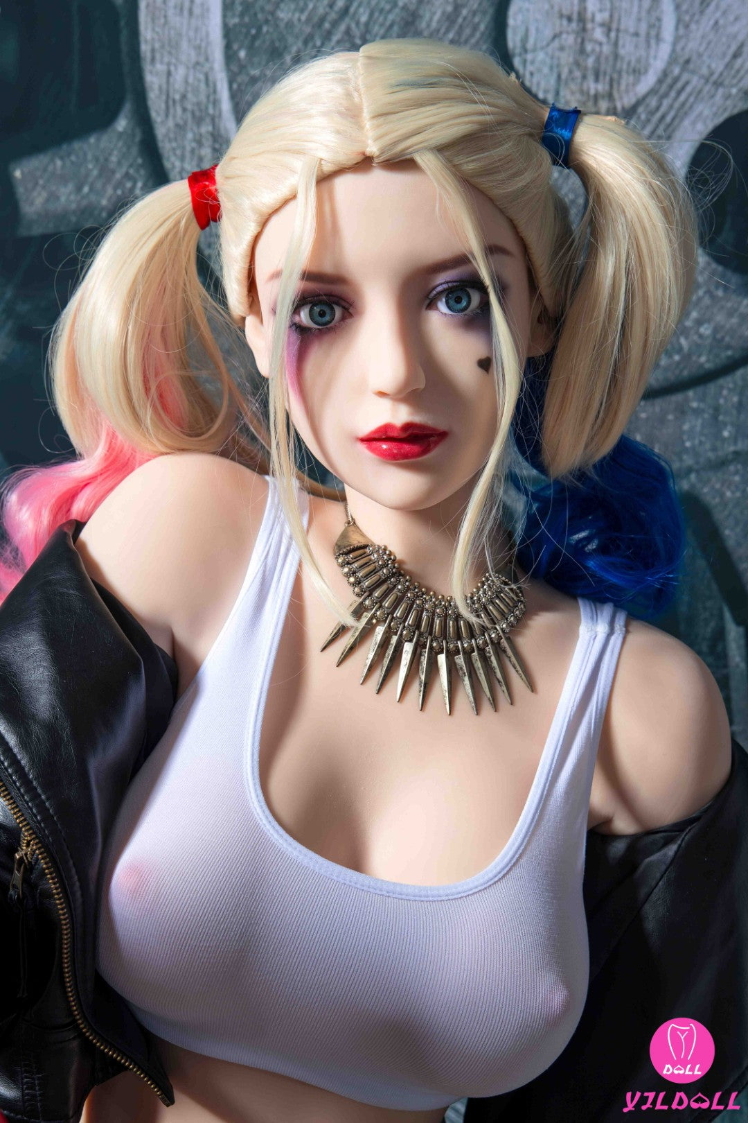 harley quinn muñeca sexual (YJL Doll 168 cm Copa C #31 TPE)