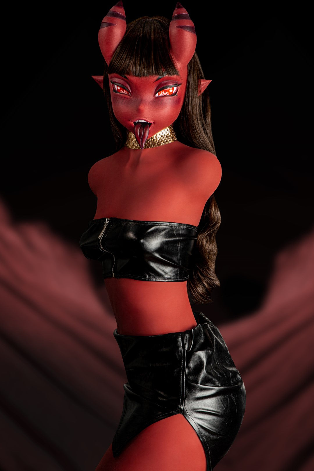 Meru, a boneca sexual do torso da súcubo (Climax Doll Copo A Pro 110cm TPE+Silicone)