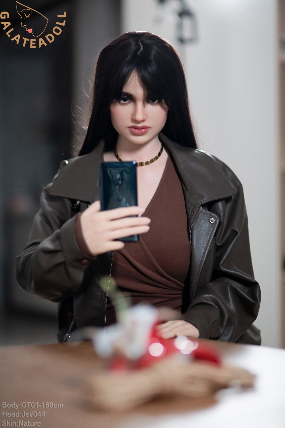 Indira muñeca sexual (Galatea Doll 168 cm Copa C #044 Silicona)