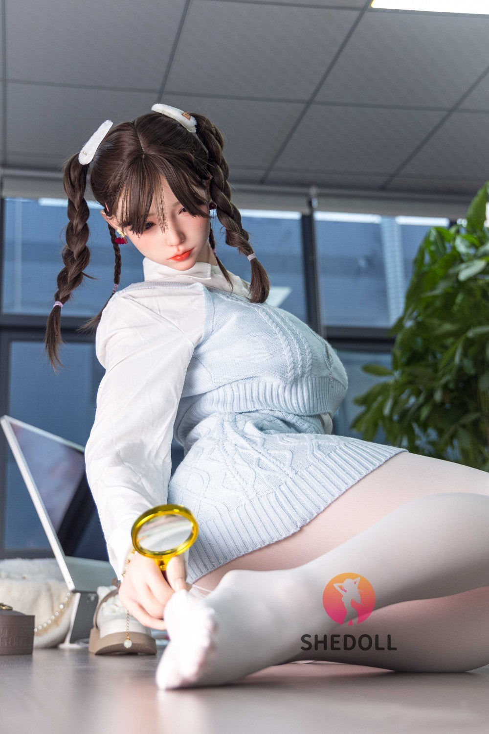 Cheryl muñeca sexual (SHEDOLL Copa E de 165 cm #SH045 (silicona)