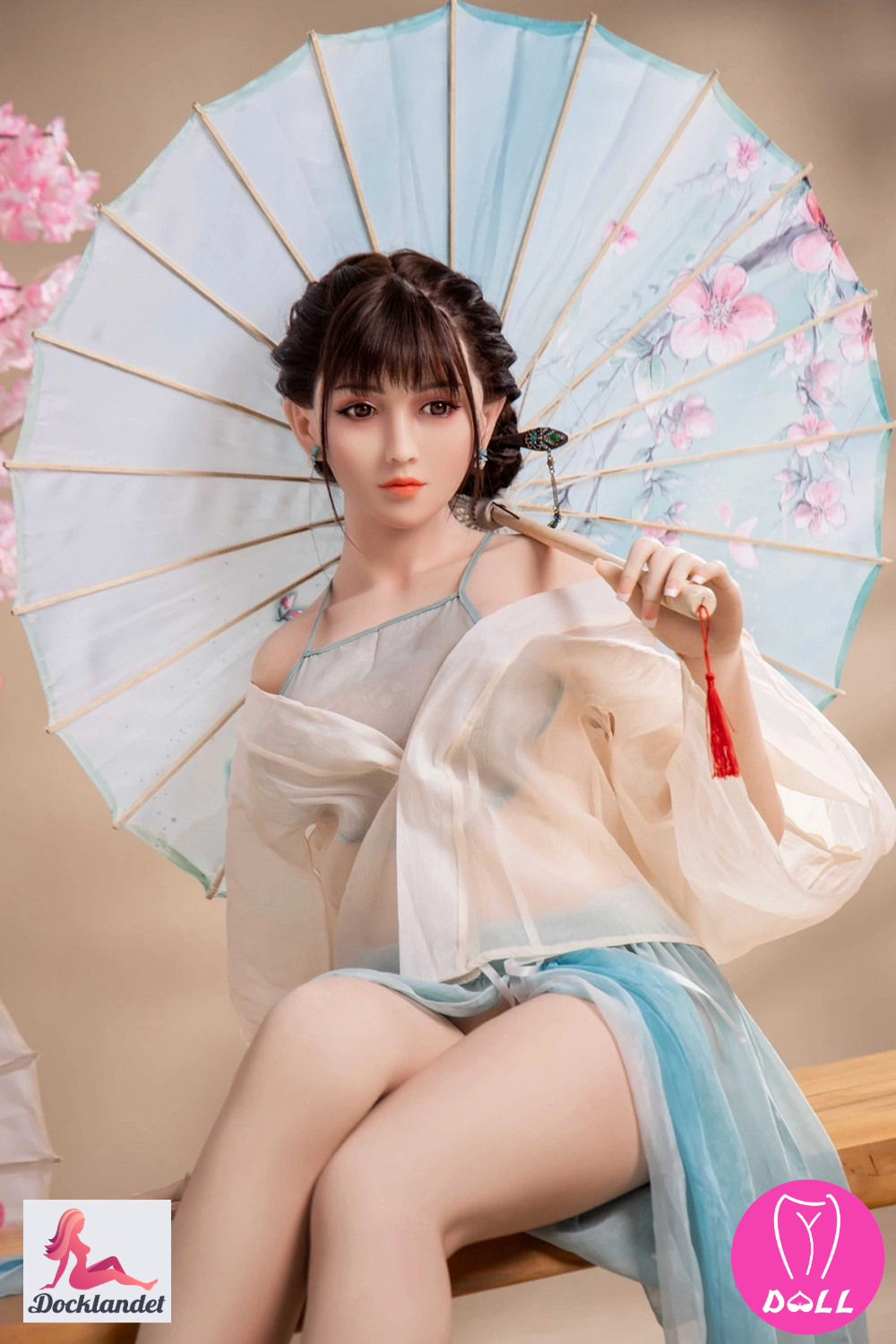 Boneca sexual Zahra (YJL Doll Copo D de 165cm #262 TPE+Silicone)