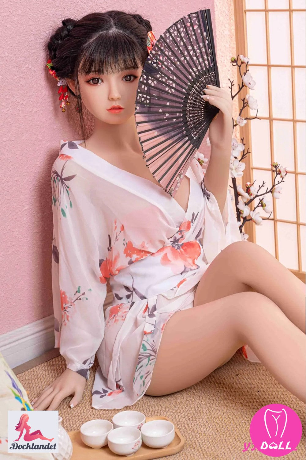 Boneca Sexual Irene (YJL Doll Copo C 148cm #210 TPE+Silicone)