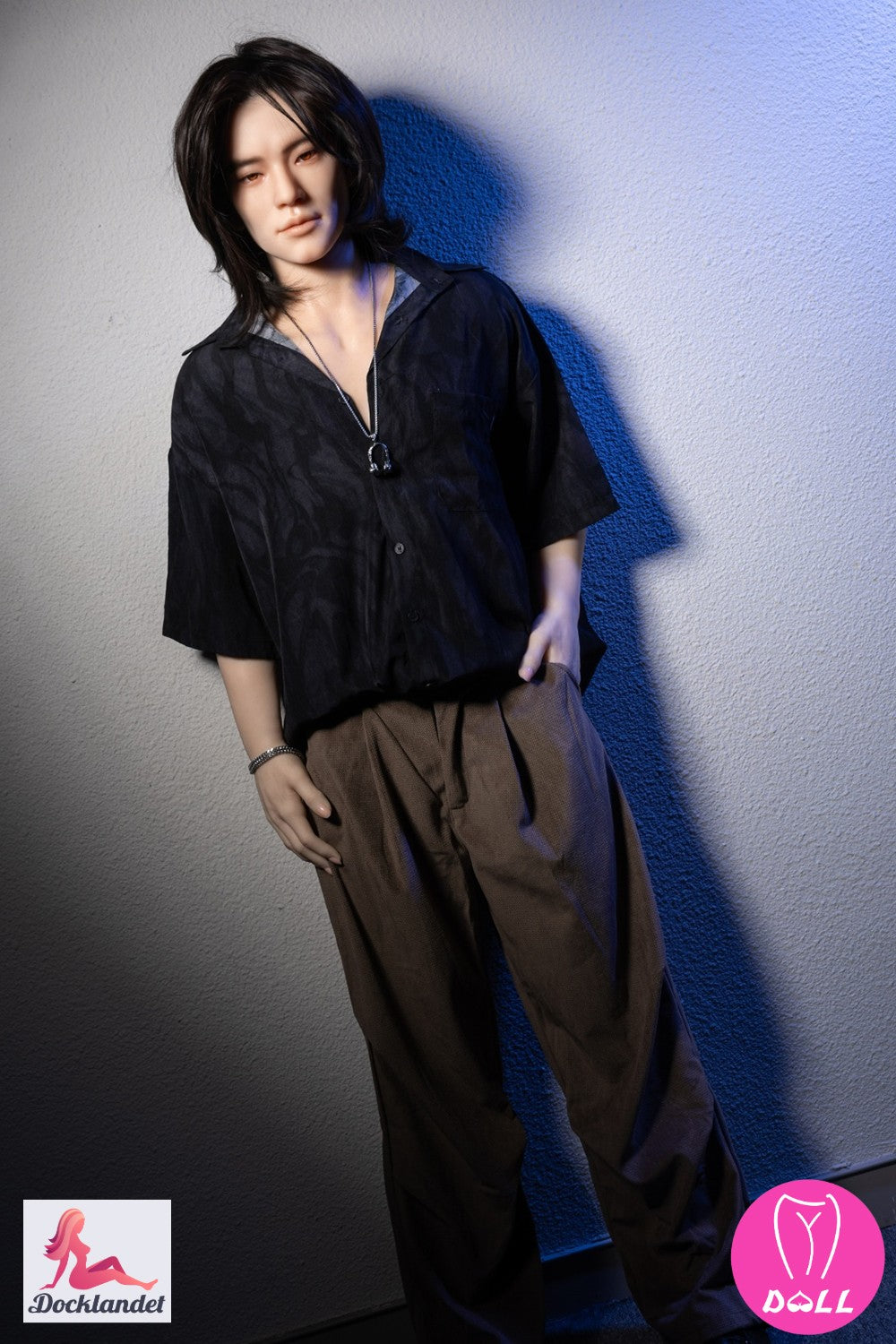 Boneca sexual masculina Charles (YJL Doll Silicone MD013 de 177cm)