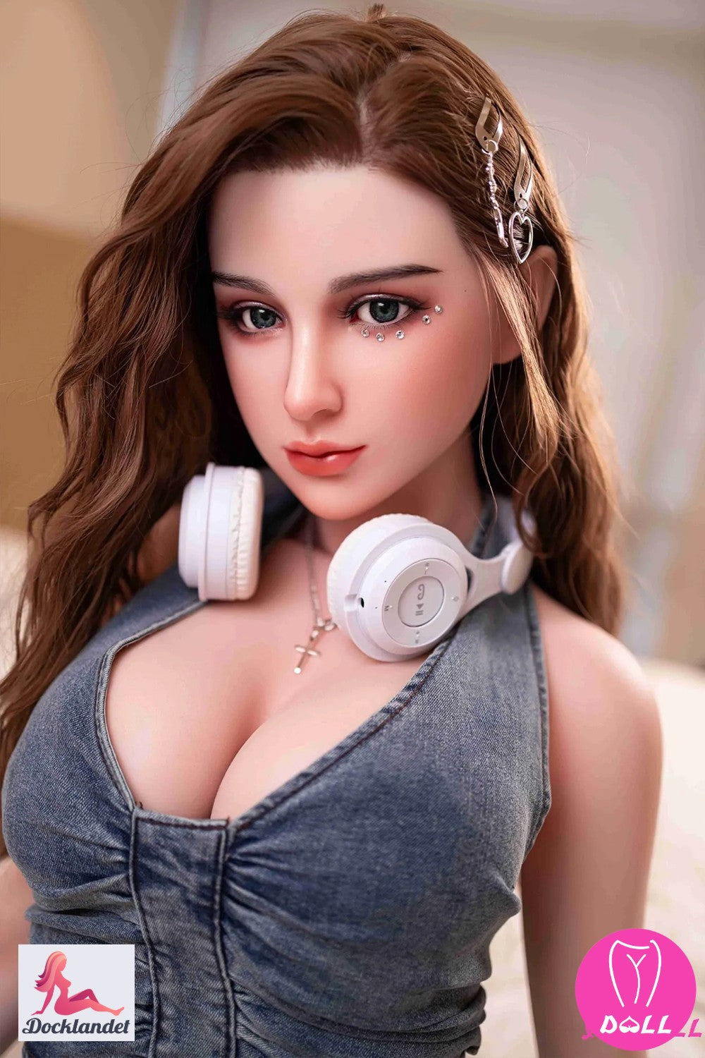 Ginna muñeca sexual (YJL Doll 168 cm E-CUP #352 Silicona)