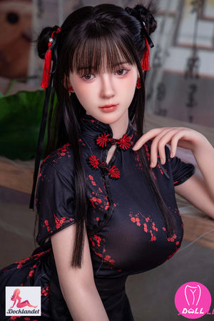 Bai Yu muñeca sexual (YJL Doll 168 cm E-CUP #455 Silicona)