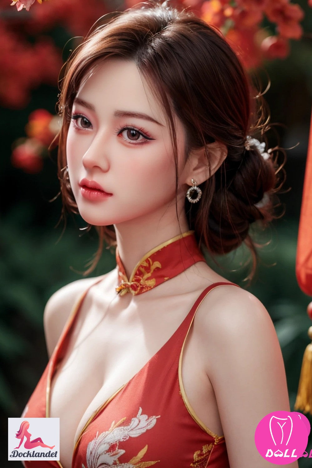 Serenidad muñeca sexual (YJL Doll 168 cm D-Cup #413 Silicona)