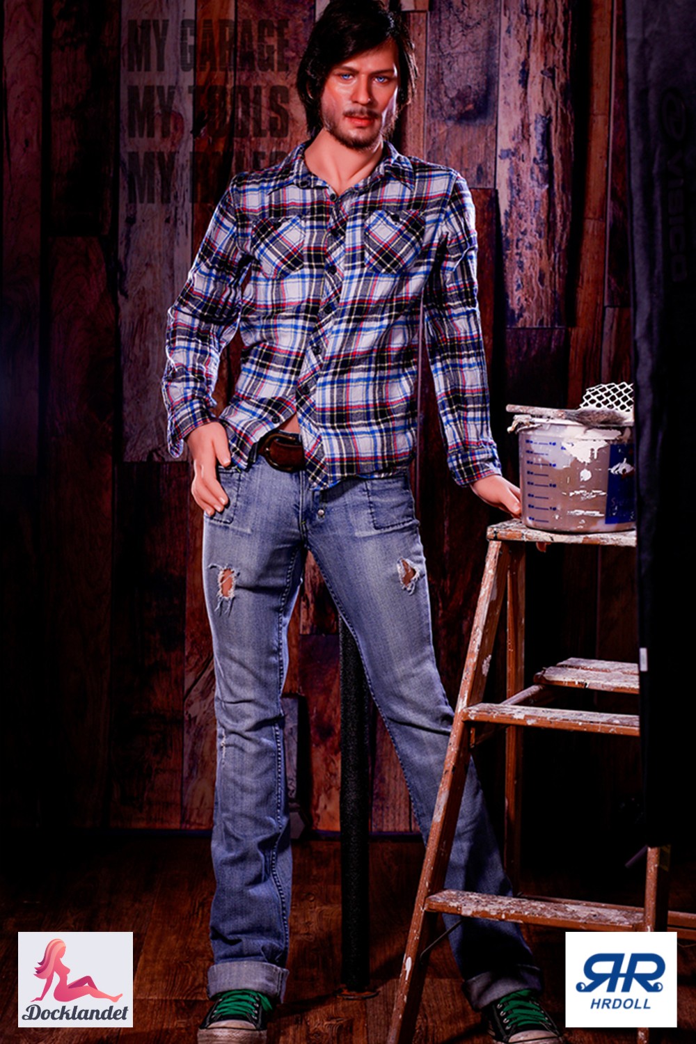 Boneca Sexual Masculina Jonathan (HRDoll 167cm #17 TPE+Silicone)