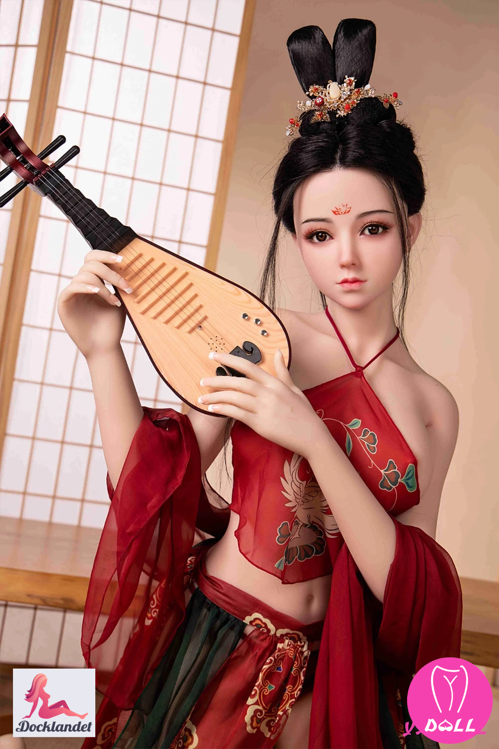 Boneca Sexual Lívia (YJL Doll Copo D de 148cm #441 TPE+Silicone)