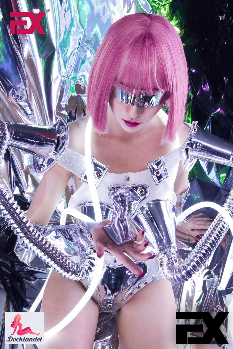 Boneca sexual Jie CyberPunk (EXDoll Copa B de 166cm #Exclone Silicone)