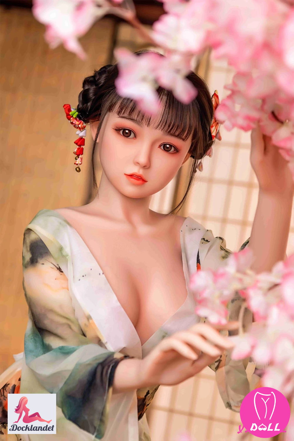 Boneca sexual Anya (YJL Doll Copo C de 148cm #339 TPE+Silicone)
